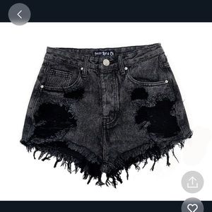 Vintage Bailey Ray denim shorts